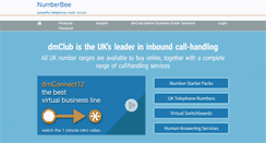 Desktop Screenshot of numberbee.dmshop.biz